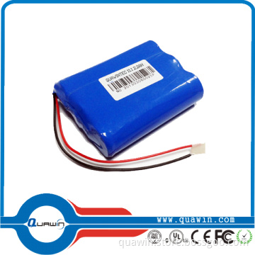 18650 11.1V 2200mAh Li-ion Battery Pack